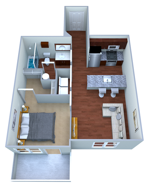 4097-1 Cadillac Drive 1-3 Beds Apartment for Rent - Photo Gallery 23